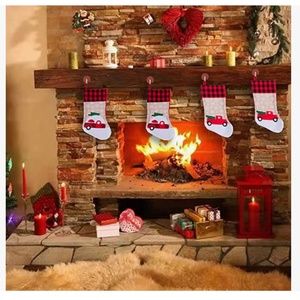 NEW 18 Inch Farmhouse Christmas Stockings (Set of 4)